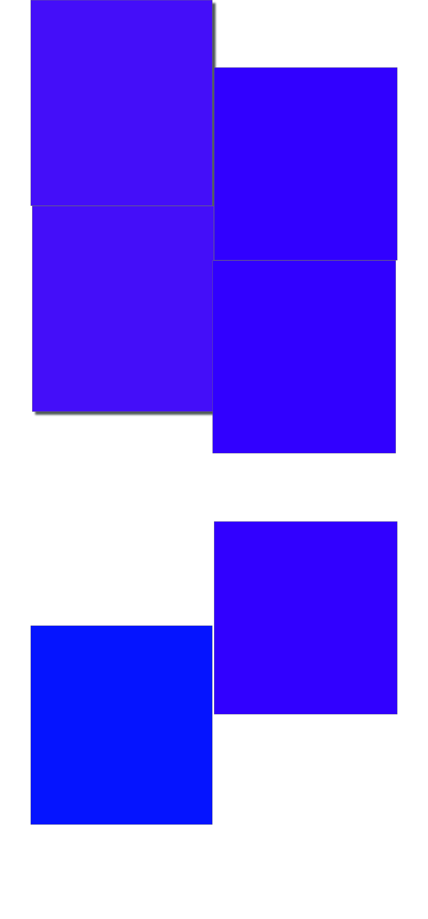grid with blue squares
